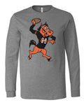 Football Mascot Soft LS Tee