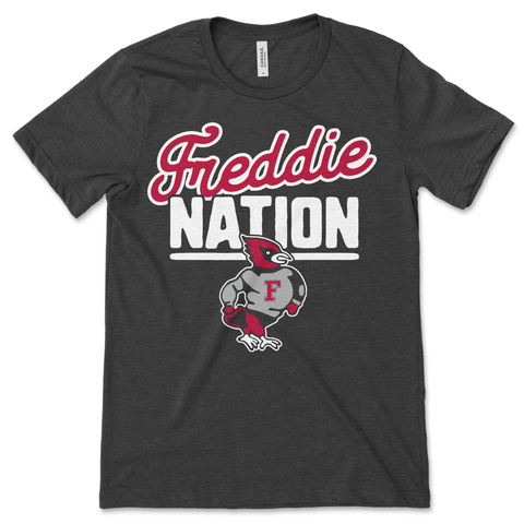 Freddie Nation - Soft Tee (Dk Gray Heather)