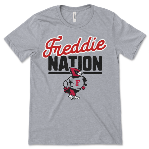 Freddie Nation - Soft Tee (Athletic Heather)