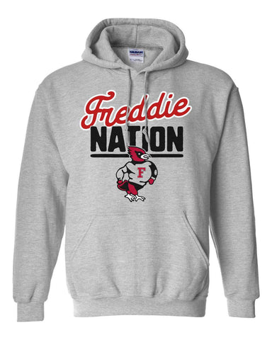Freddie Nation - 50/50 Hoodie (Sports Gray)