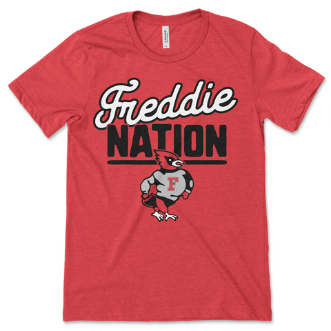 Freddie Nation - Soft Tee (Heather Red)