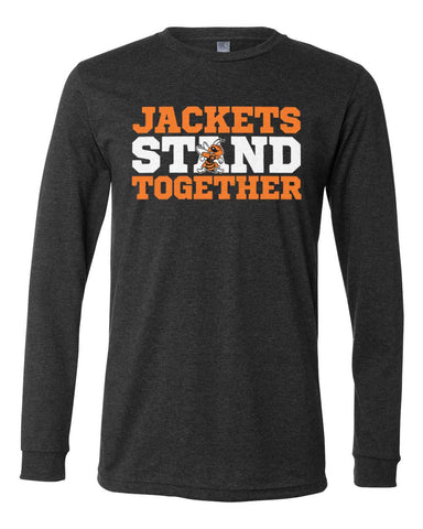 Jackets Stand Together LS - Dk Gray Heather