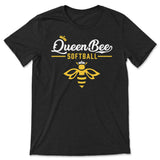 Queen Bee Softball Tee w/ Number Option